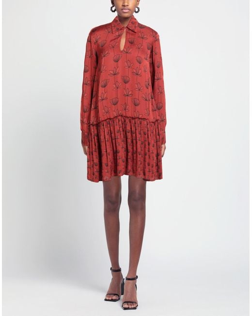 ALESSIA SANTI Red Mini Dress
