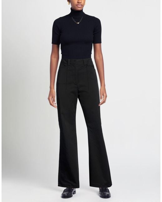 Low Classic Black Pants