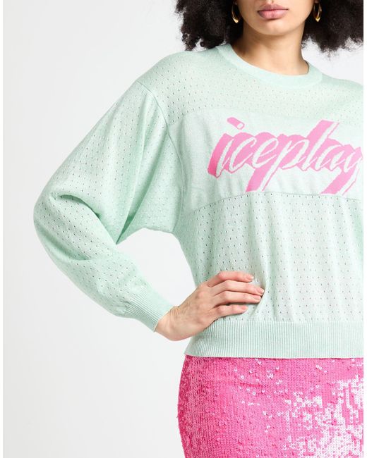 Ice Play Green Pullover