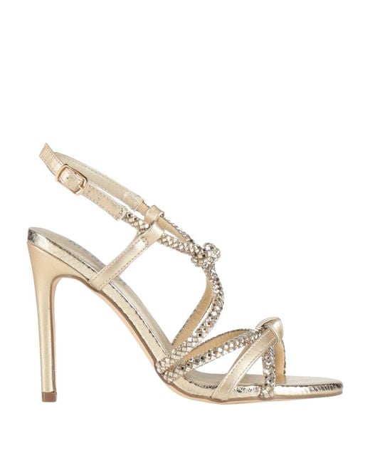 Menbur Metallic Sandals
