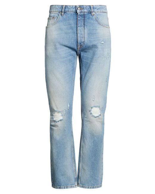 Palm Angels Blue Jeans Cotton for men