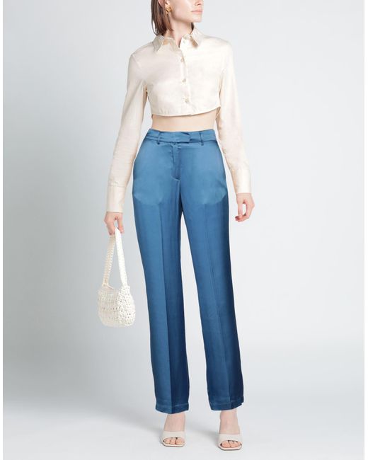 Semicouture Blue Pants