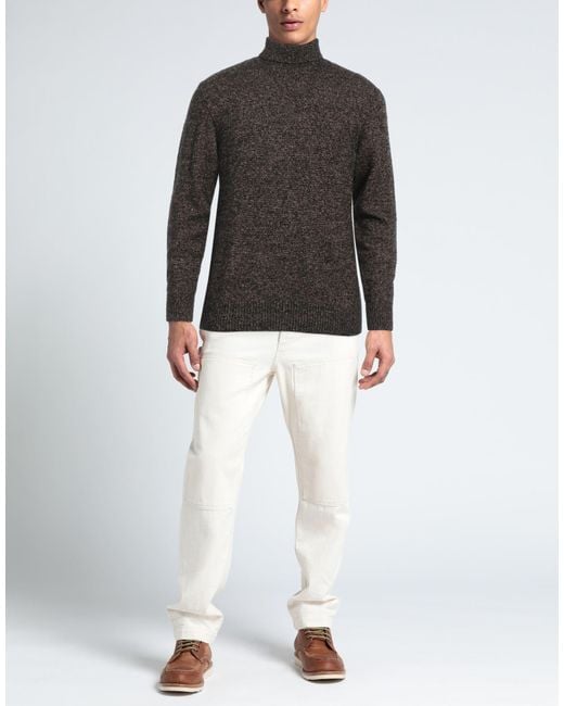Brooksfield Gray Turtleneck for men