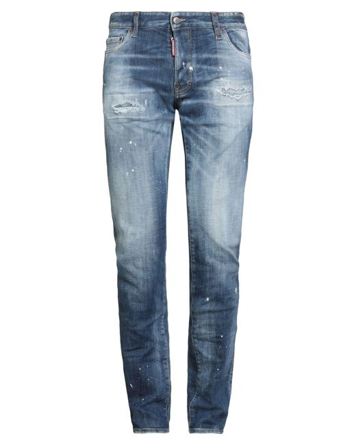 DSquared² Blue Jeans Cotton, Polyester, Elastane for men
