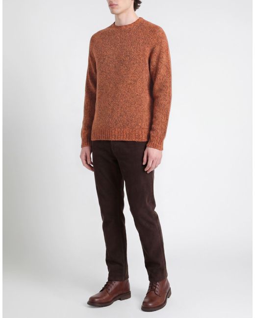 Scaglione Brown Sweaters for men