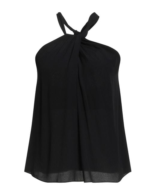 Patrizia Pepe Black Top Viscose