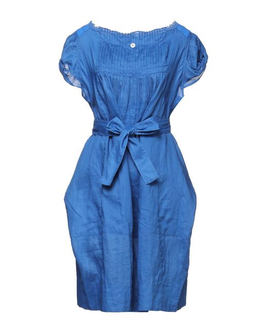 High Blue Midi Dress