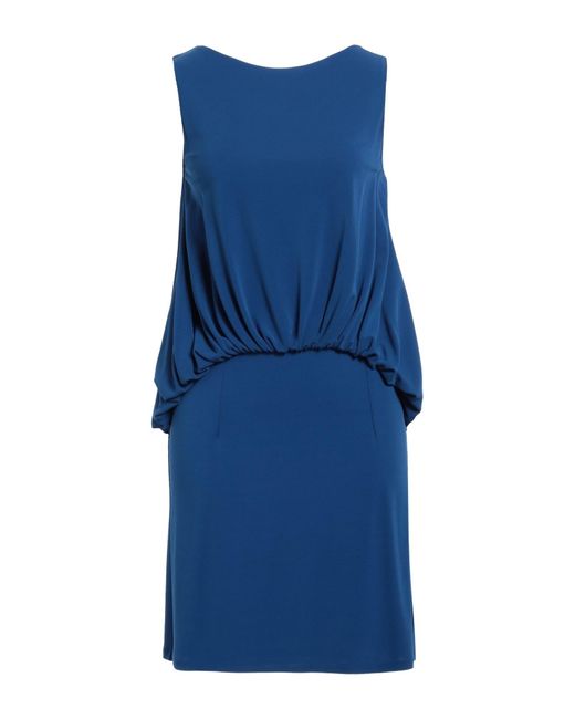 Alberta Ferretti Blue Mini Dress