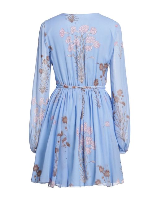 Giambattista Valli Blue Mini Dress