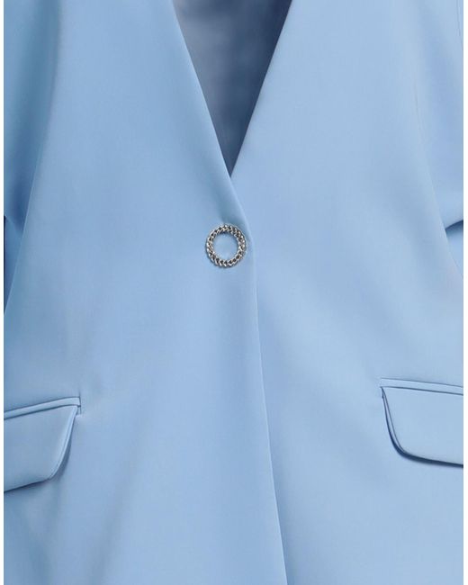 Jijil Blue Blazer Polyester