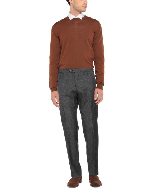 Berwich Gray Pants for men