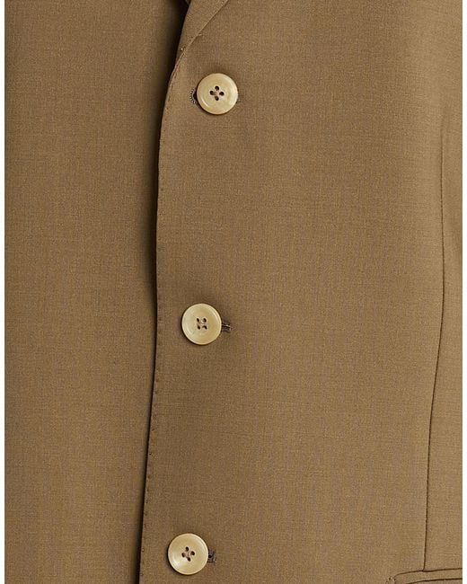 ARMARIUM Green Blazer Virgin Wool, Elastane