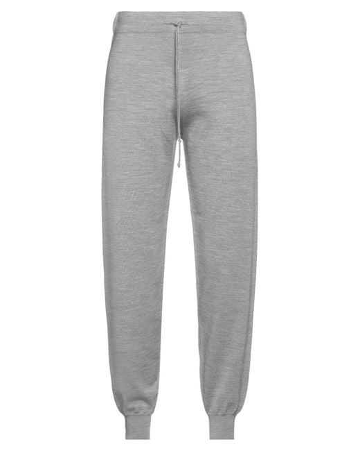 Lardini Gray Pants Wool, Silk, Cashmere for men