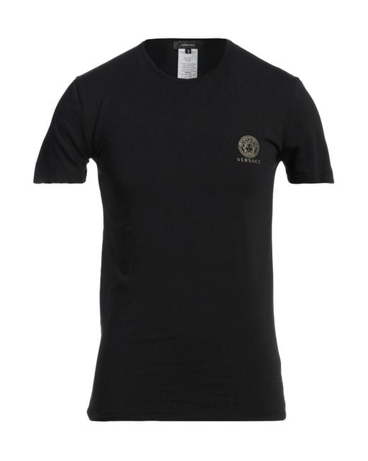 Versace Black Undershirt for men