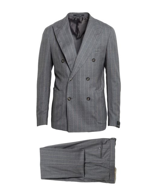 Tagliatore Gray Suit for men