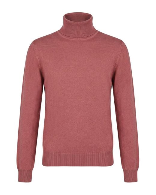 Ballantyne Red Turtleneck
