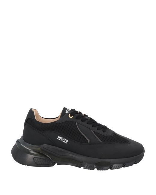 Mercer Black Trainers for men