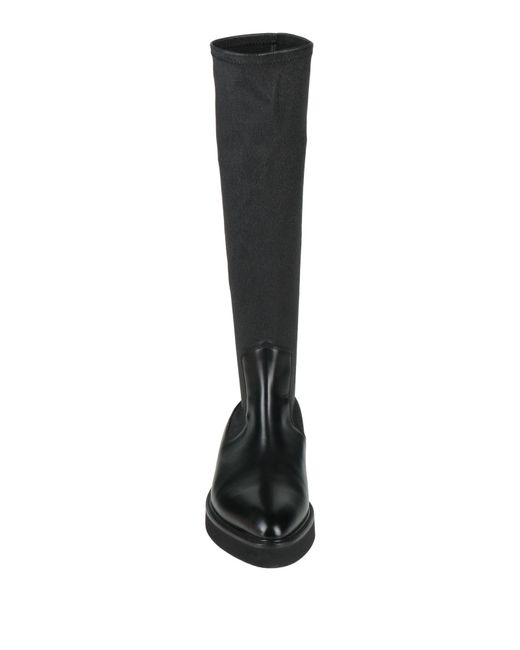 Christopher Kane Black Boot Calfskin
