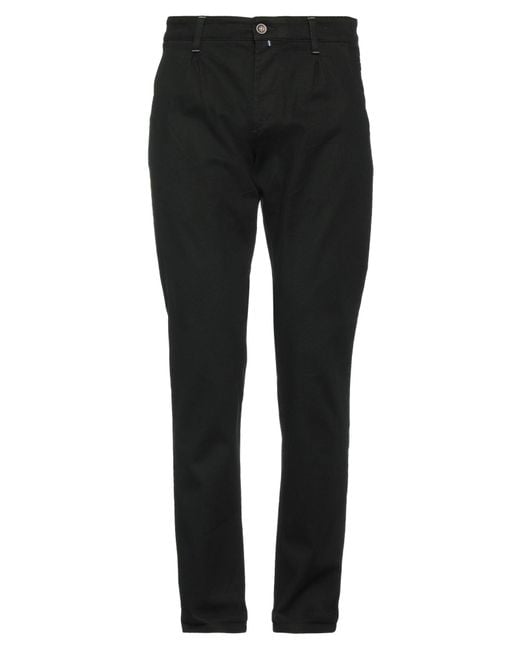 Harmont & Blaine Black Pants for men