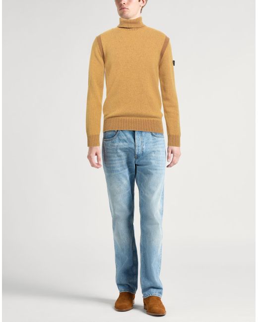 Peuterey Yellow Turtleneck for men