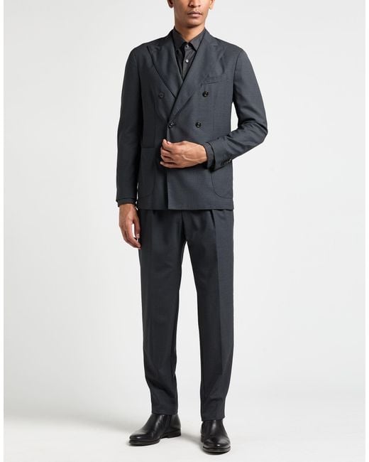Boglioli Blue Suits for men