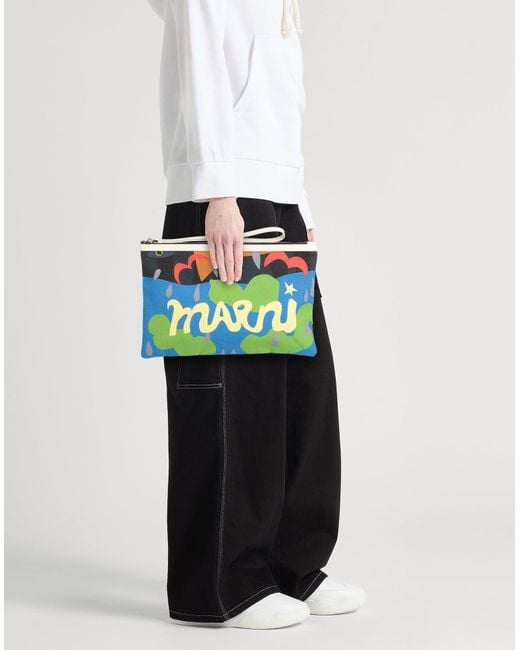 Marni Blue Handbag
