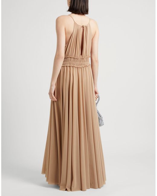 White Wise Natural Maxi-Kleid