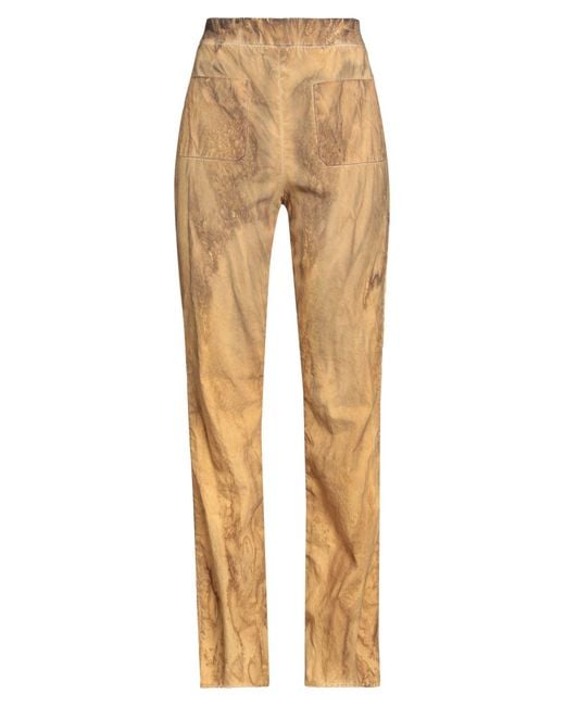 Masnada Natural Pants Linen, Viscose, Elastane