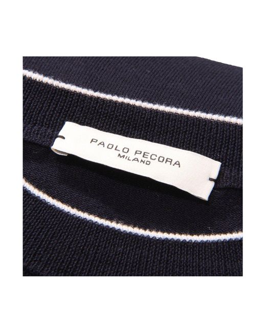 Pullover Paolo Pecora pour homme en coloris Blue