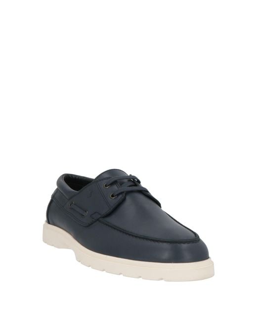 Tod's Blue Loafers Leather for men