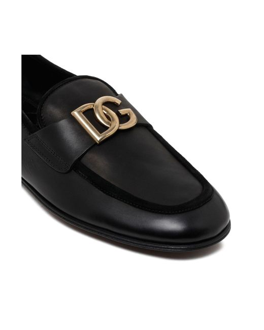 Mocassins Dolce & Gabbana pour homme en coloris Black