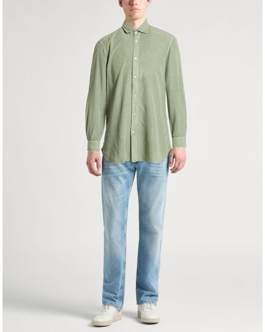 Boglioli Green Shirts for men