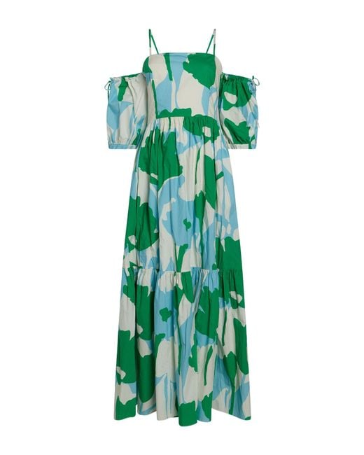 Suoli Green Maxi Dress