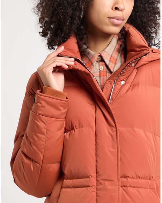 Woolrich Orange Puffer