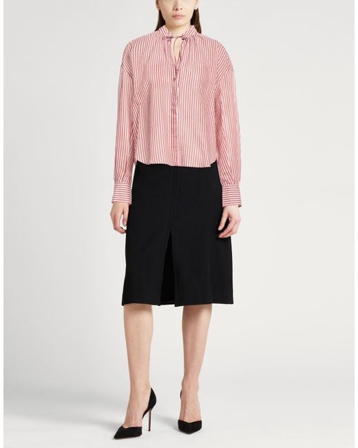 Brunello Cucinelli Pink Shirt Cotton, Silk, Polyamide, Polyester