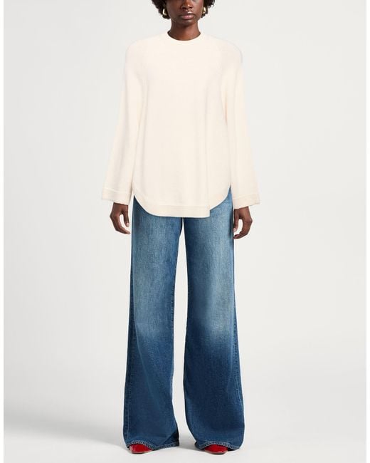 Kaos White Sweater Acrylic, Viscose, Wool, Alpaca Wool