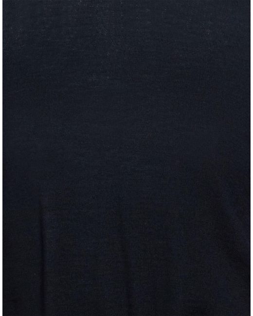 Thom Browne Blue Midnight Sweater Wool, Polyester