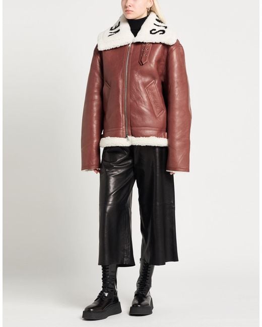 Vetements Red Light Jacket Lambskin