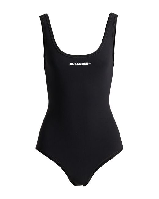 Jil Sander Black One-piece Swimsuit