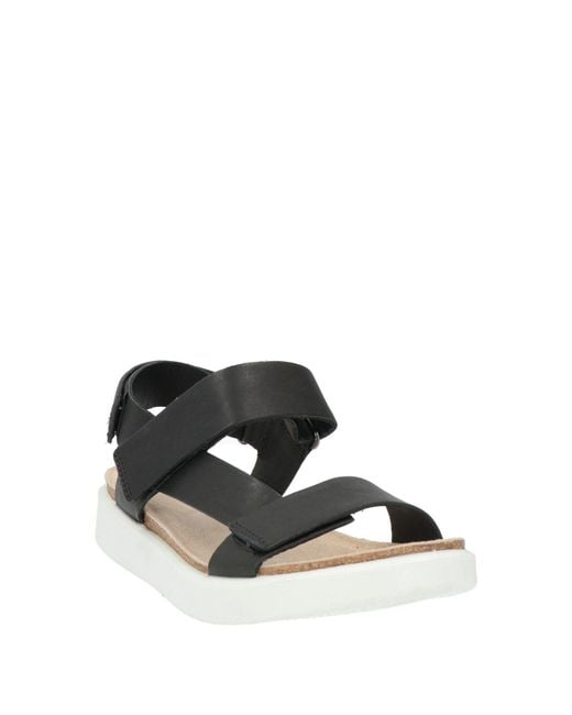 Ecco White Sandals