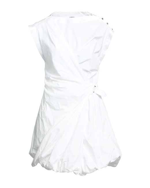 Pinko White Mini Dress