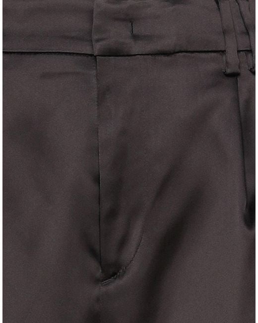 PT Torino Gray Pants Acetate, Polyamide, Elastane