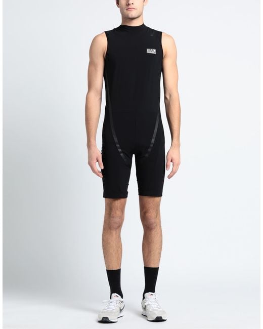 EA7 Black Jumpsuit for men