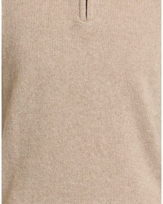 Aragona Natural Turtleneck for men