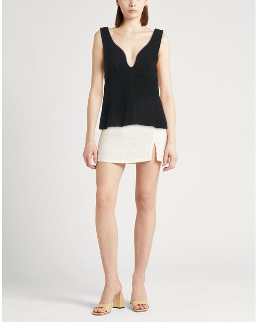 Top Jil Sander de color Black