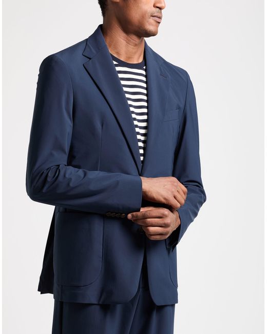 Hevò Blue Suit Polyamide, Elastic Fibres for men