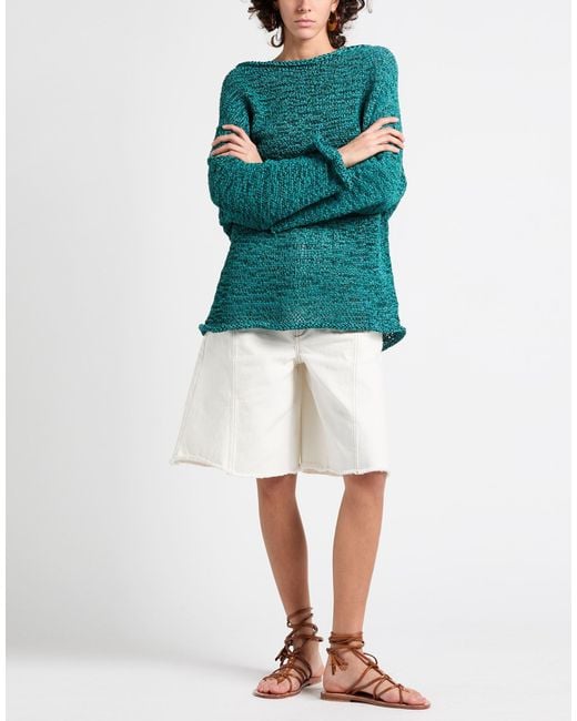 Alpha Studio Green Sweaters