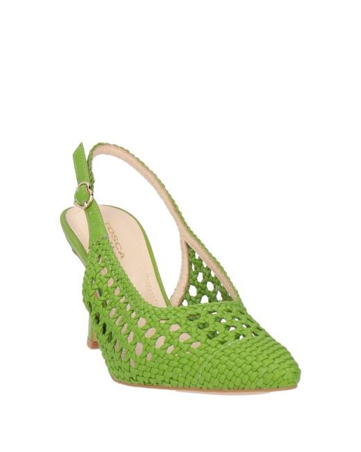 Tosca Blu Green Pumps Leather