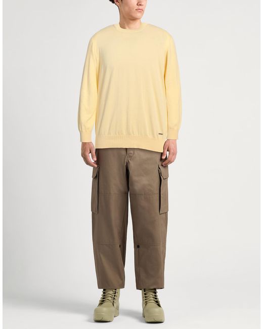 DSquared² Yellow Sweater for men