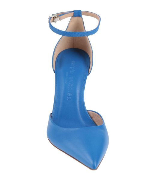 Sergio Levantesi Blue Pumps